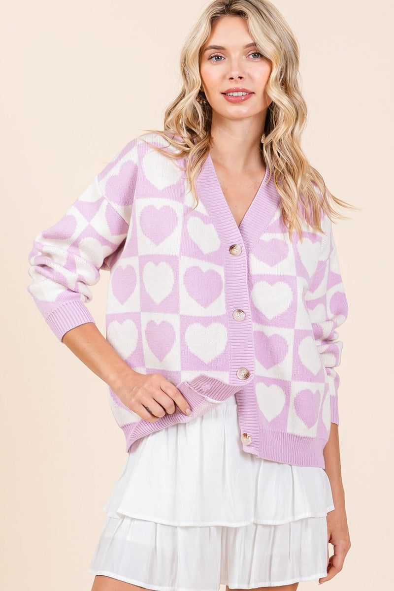 Well Tailored Cardigan with a Graceful Silhouette