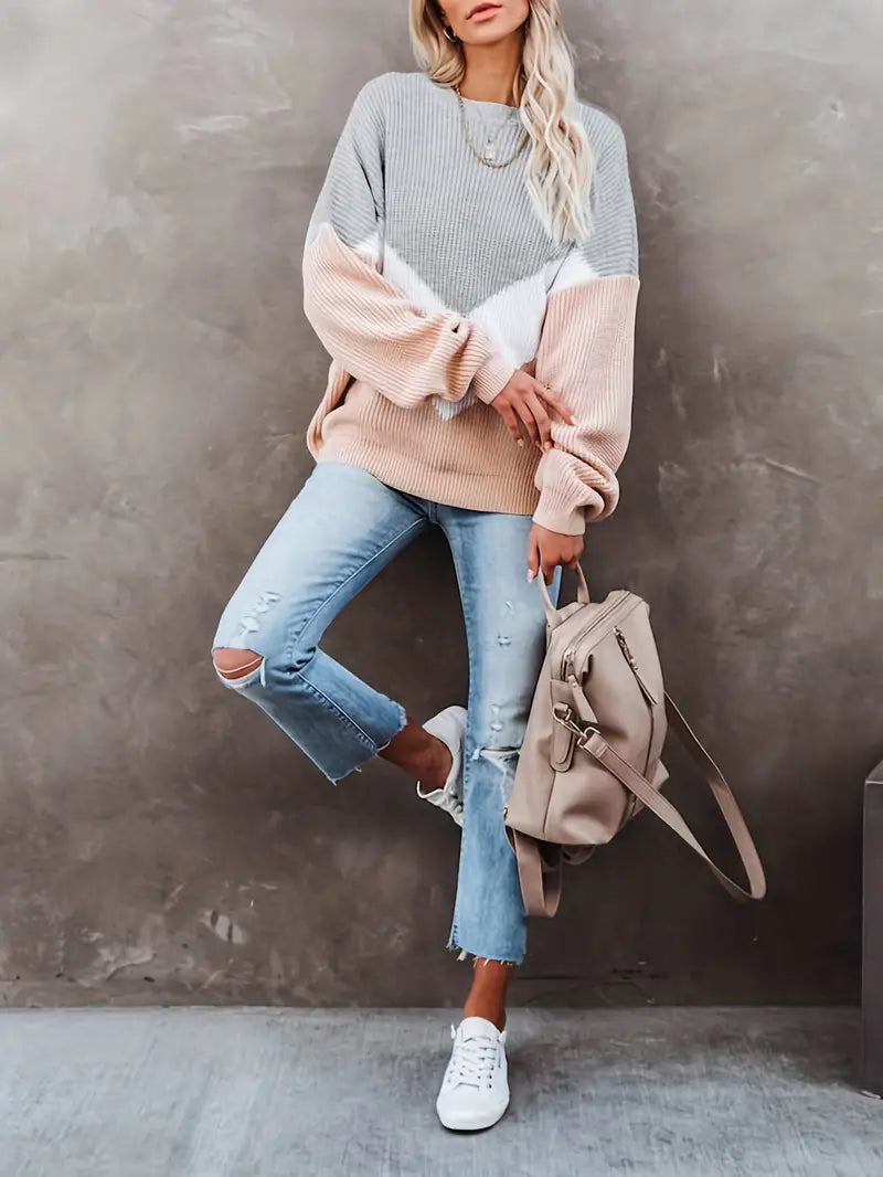 Vintage Inspired Sweater with a Contemporary Edge