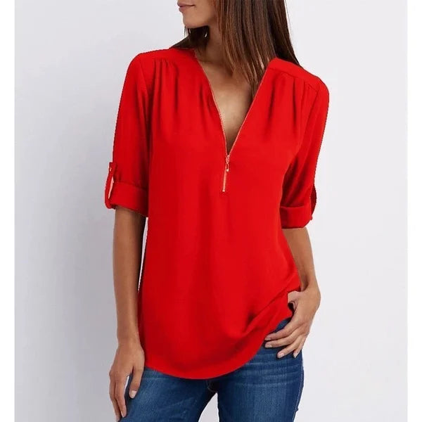 A Vintage Style Blouse with Delicate Timeless Details