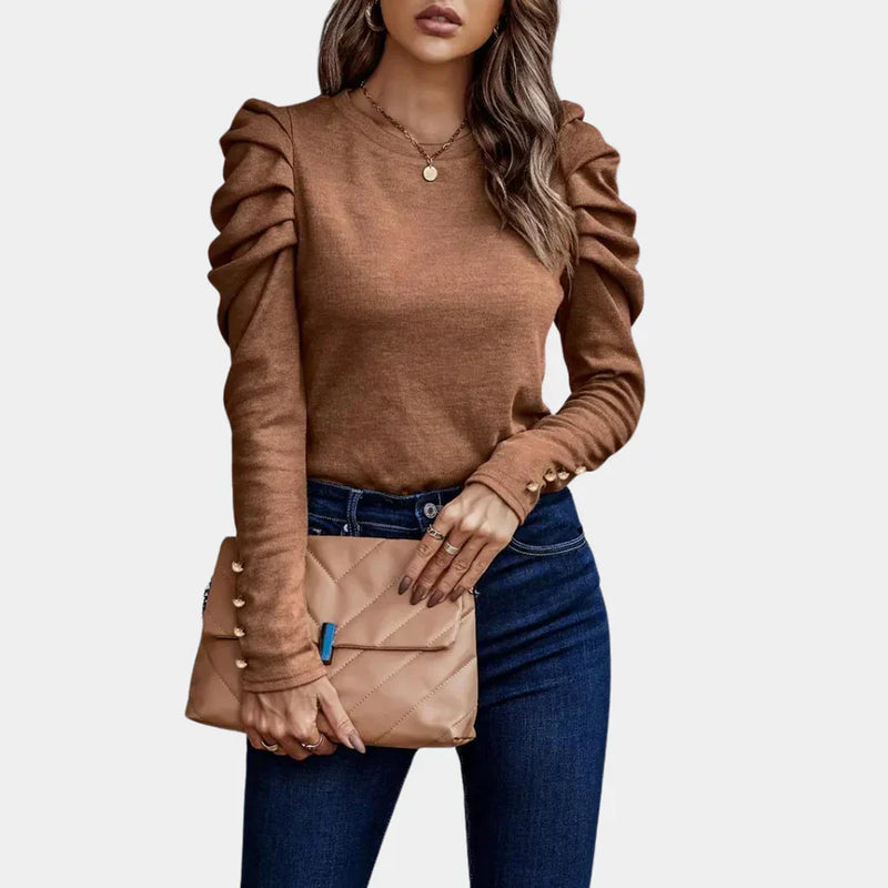 A Vintage Style Blouse with Delicate Timeless Details