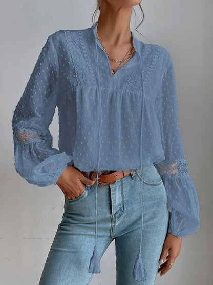 A Vintage Style Blouse with Delicate Timeless Details