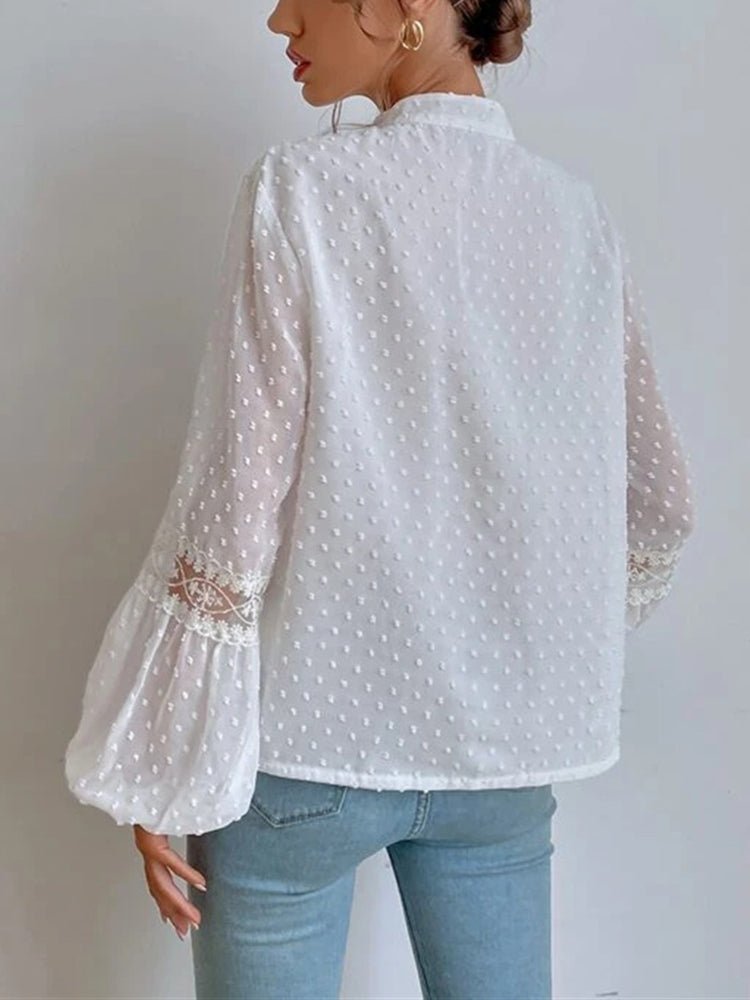 A Vintage Style Blouse with Delicate Timeless Details