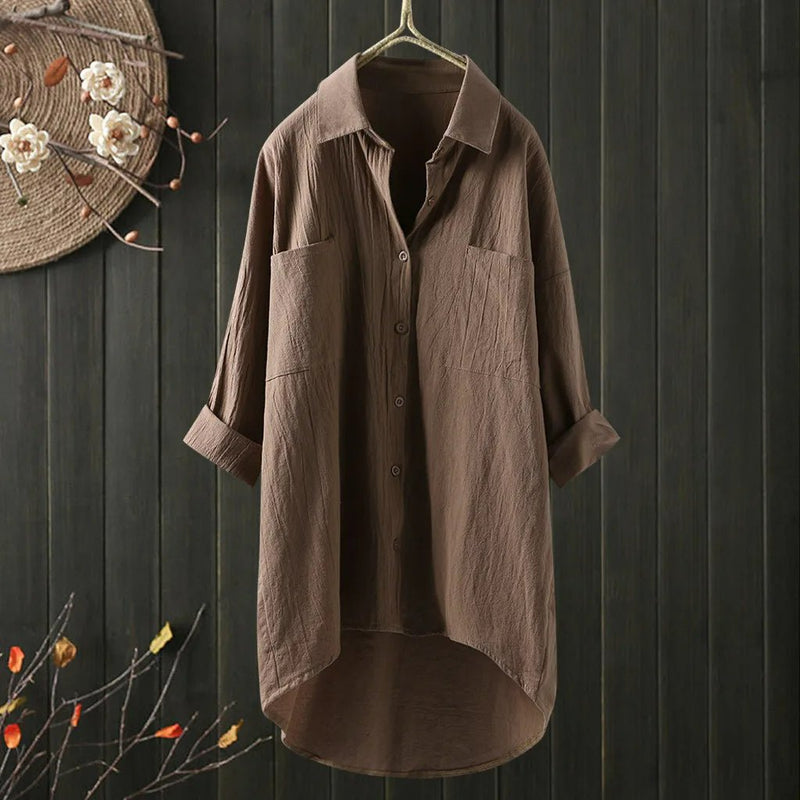 A Vintage Style Shirt with Delicate Timeless Details
