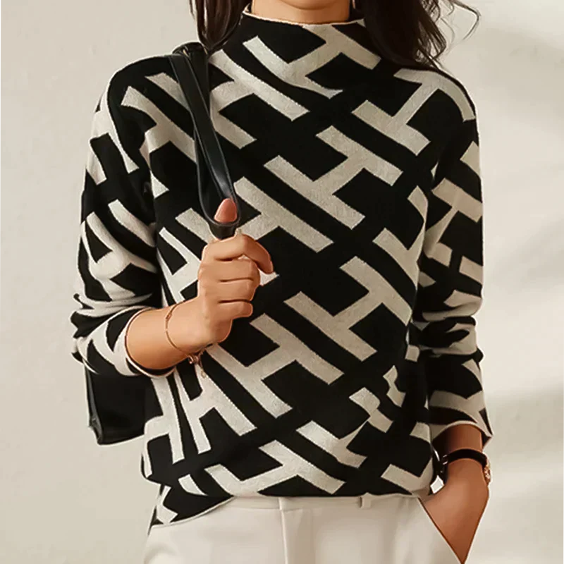 Vintage Inspired Sweater with a Contemporary Edge