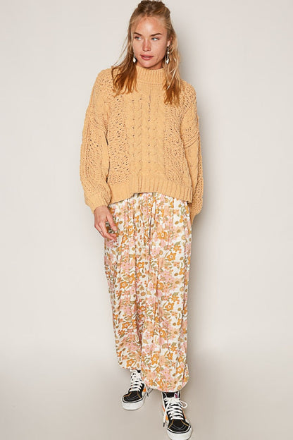 Vintage Inspired Sweater with a Contemporary Edge