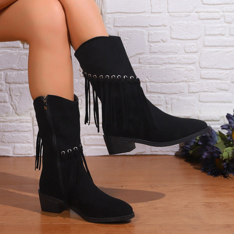 Chic Orthopedic Boots with Unique Design