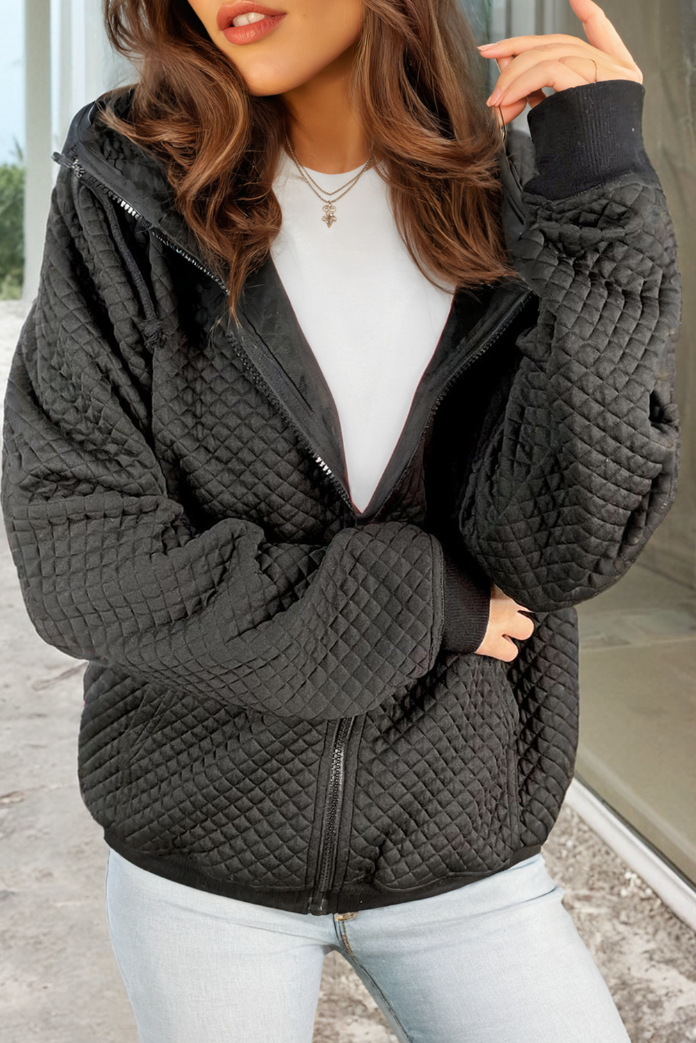 A Vintage Style Jacket with Delicate Timeless Details