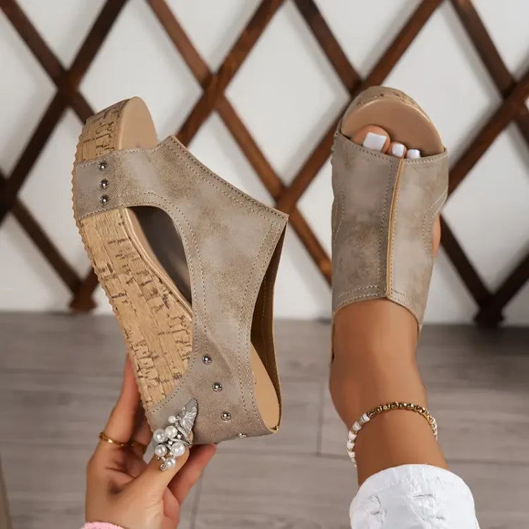 Vintage Inspired Orthopedic Sandals