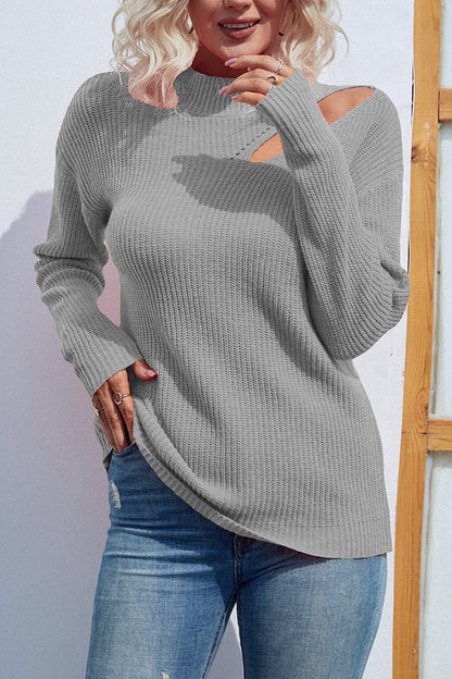 A Vintage Style Sweater with Delicate Timeless Details
