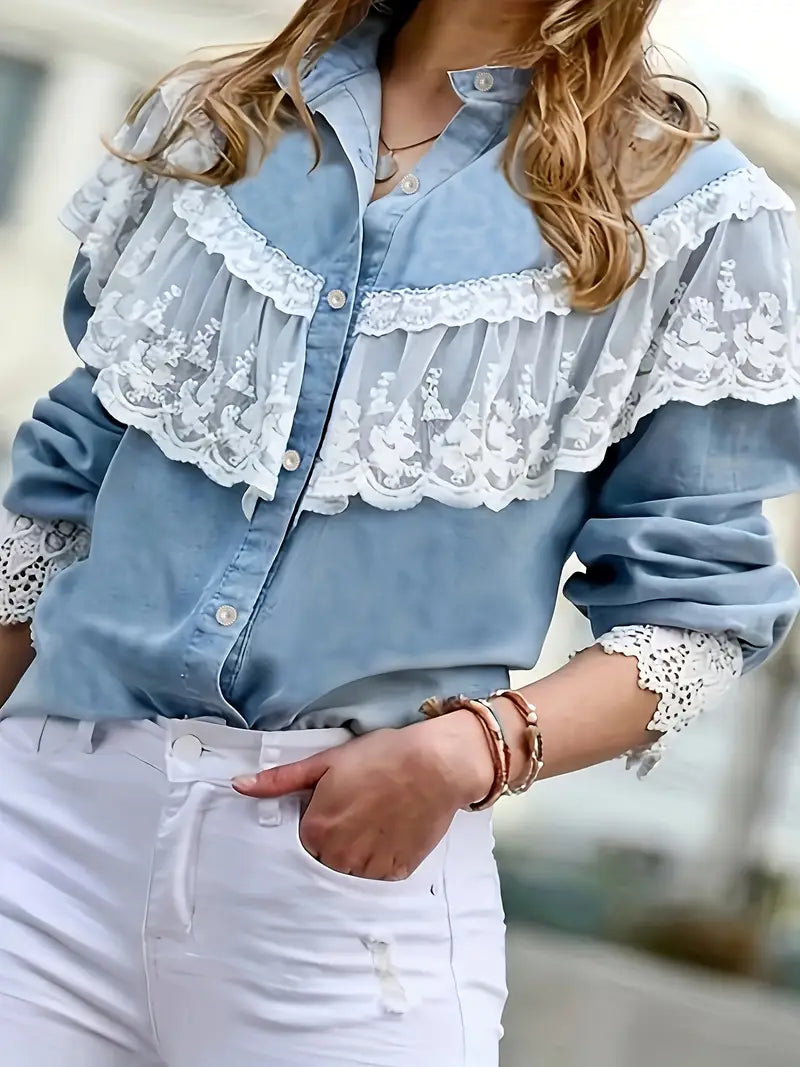 Gracefully Styled Blouse for Any Occasion