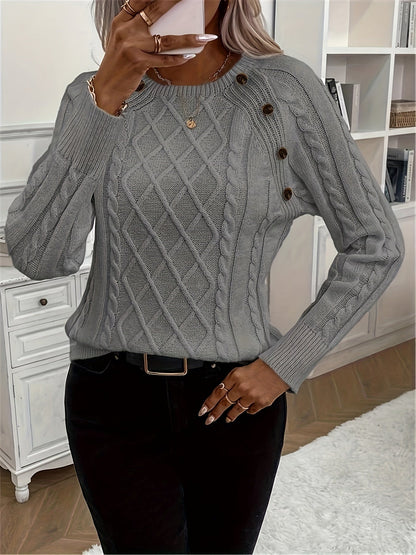 Klassisesti suunniteltu Villapaita