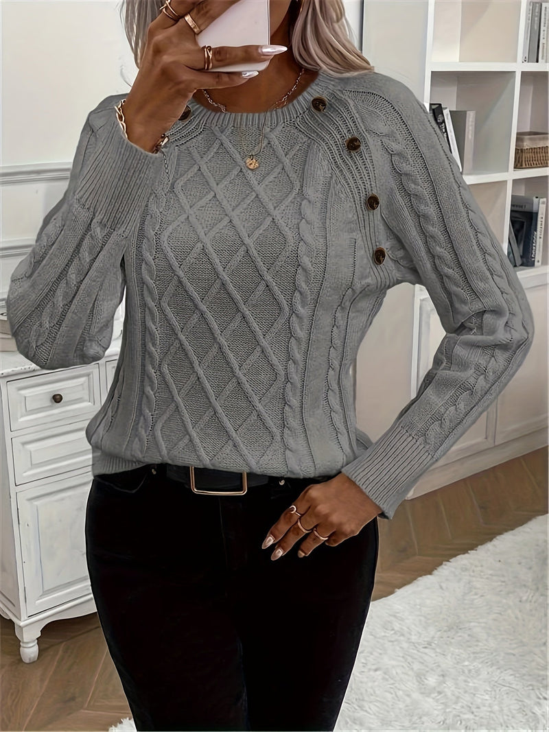 Klassisesti suunniteltu Villapaita