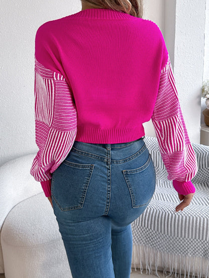 Vintage Inspired Sweater with a Contemporary Edge