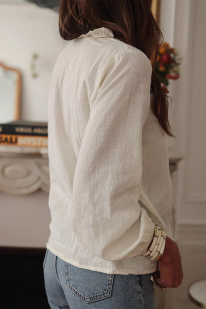 Classic Vintage Blouse with a Flattering Fit