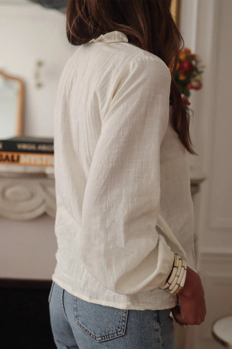Classic Vintage Blouse with a Flattering Fit