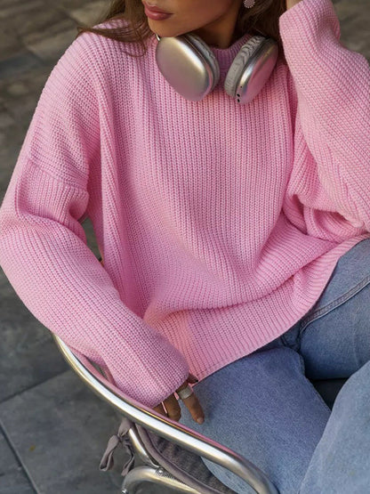 Sulokkaasti suunniteltu Villapaita