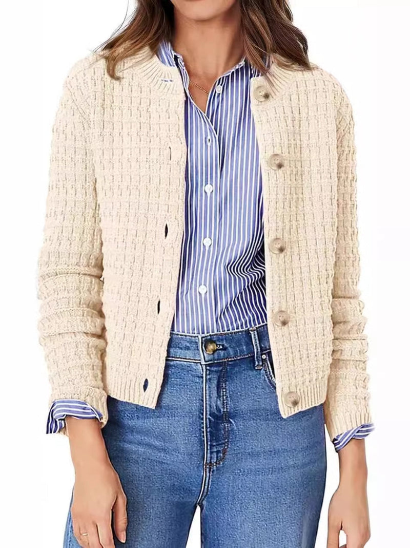 Beautifully Balanced Cardigan with Timeless Character