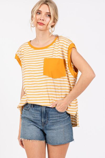 Well Tailored T-Shirt with a Graceful Silhouette