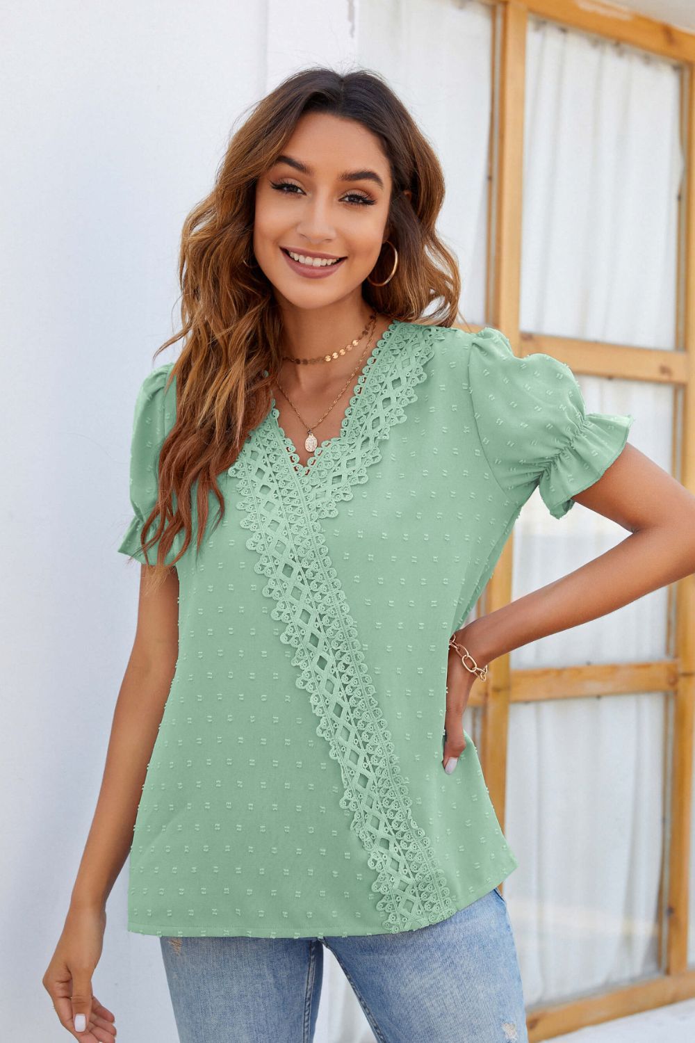 Gracefully Styled Blouse for Any Occasion