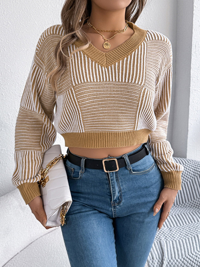 Vintage Inspired Sweater with a Contemporary Edge