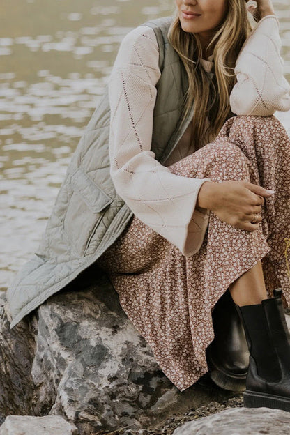 Classic Vintage Coat with a Flattering Fit