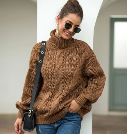 A Vintage Style Sweater with Delicate Timeless Details