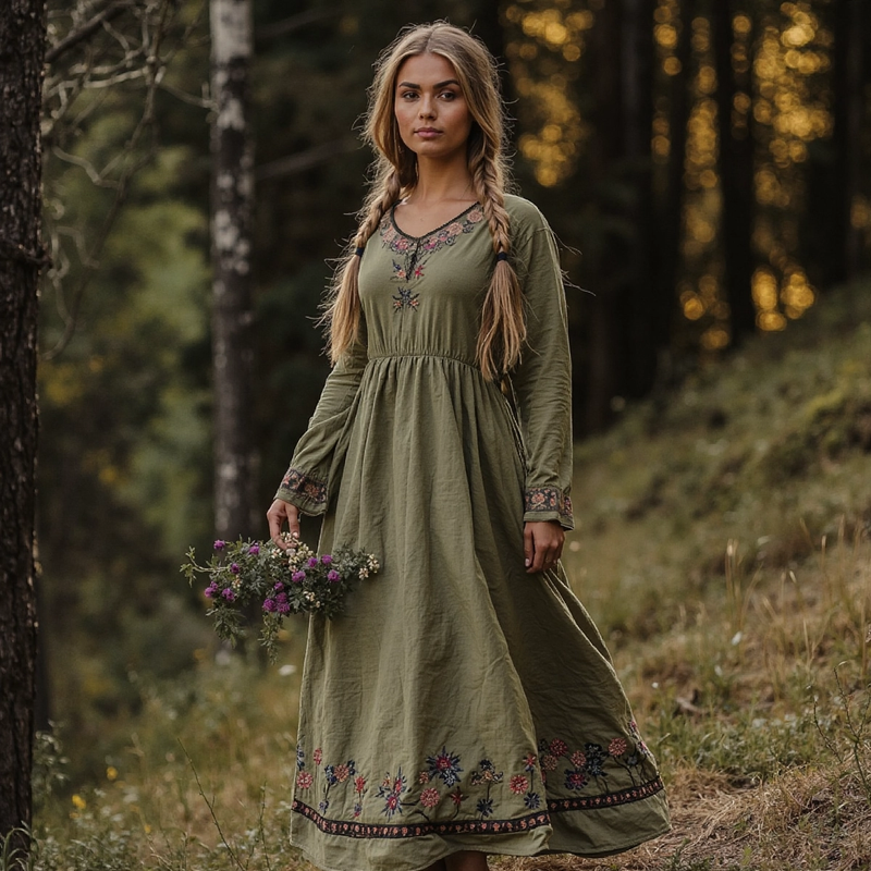 Sulokkaasti suunniteltu Mekko