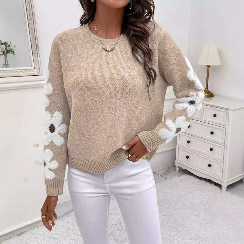 Kauniisti valmistettu Villapaita