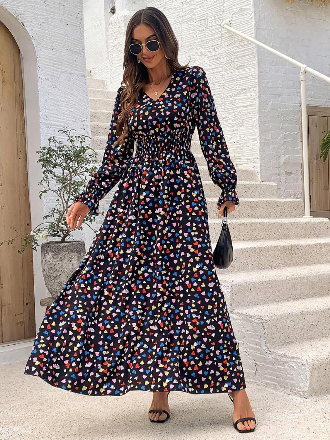 Classic Vintage Dress with a Flattering Fit