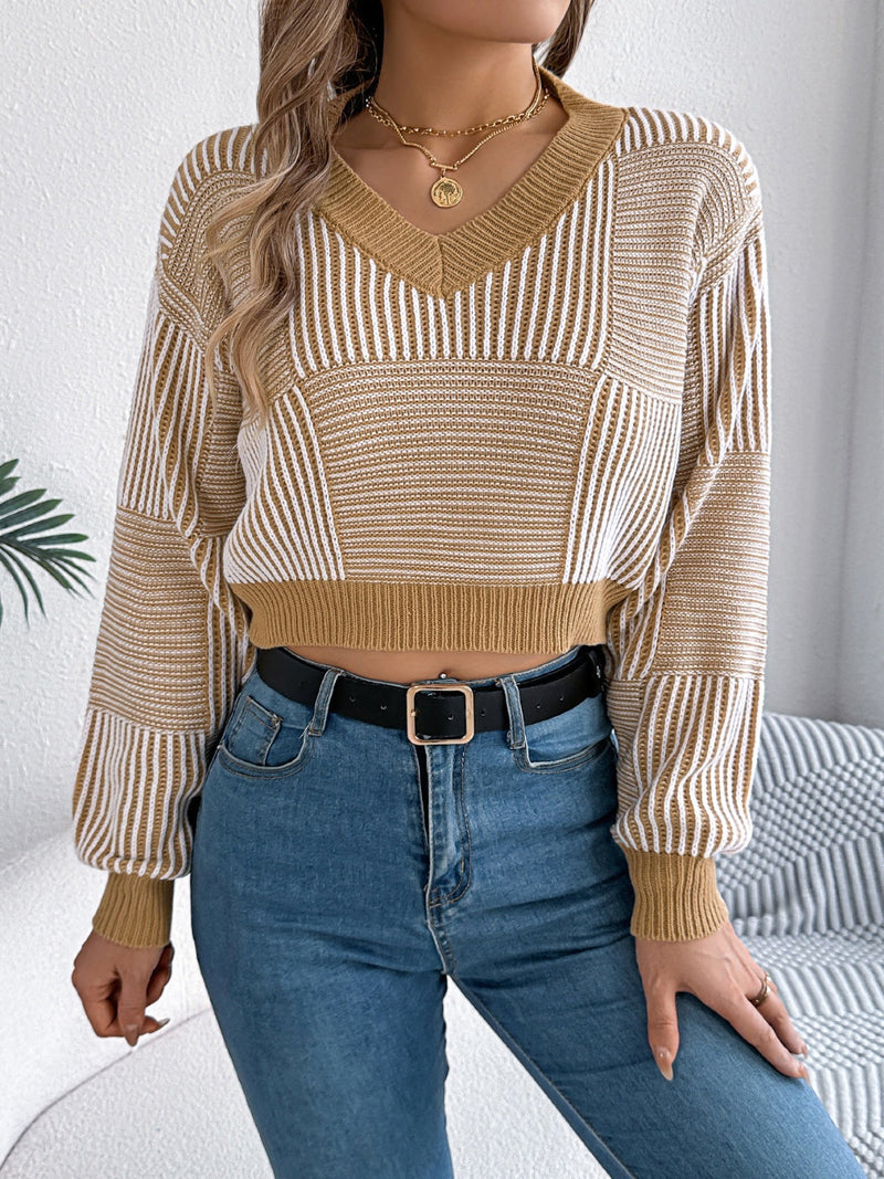 Vintage Inspired Sweater with a Contemporary Edge