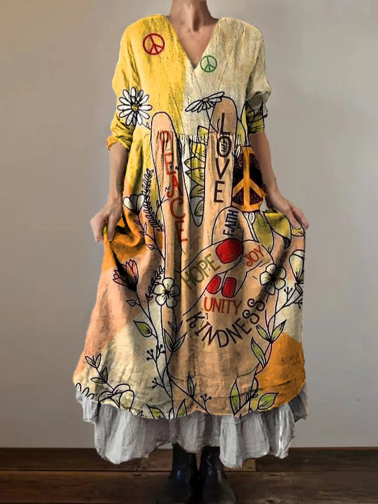 Kauniisti valmistettu Mekko