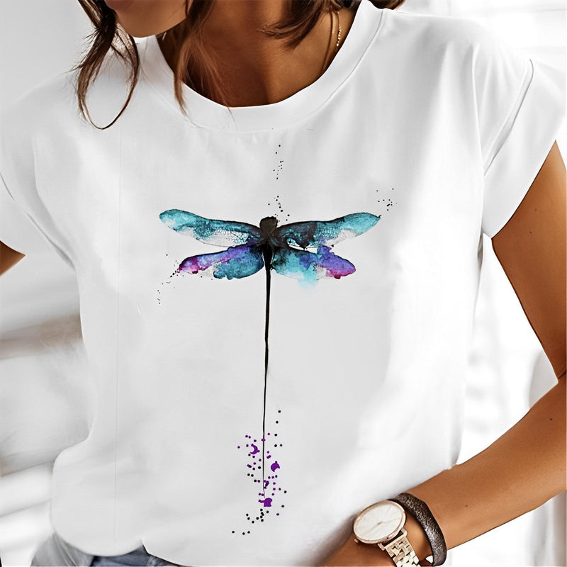 Well Tailored T-Shirt with a Graceful Silhouette