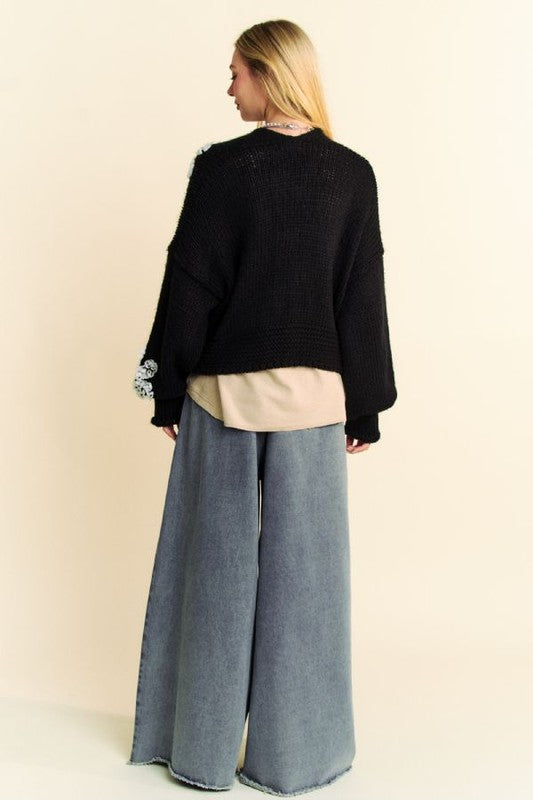 Well Tailored Cardigan with a Graceful Silhouette