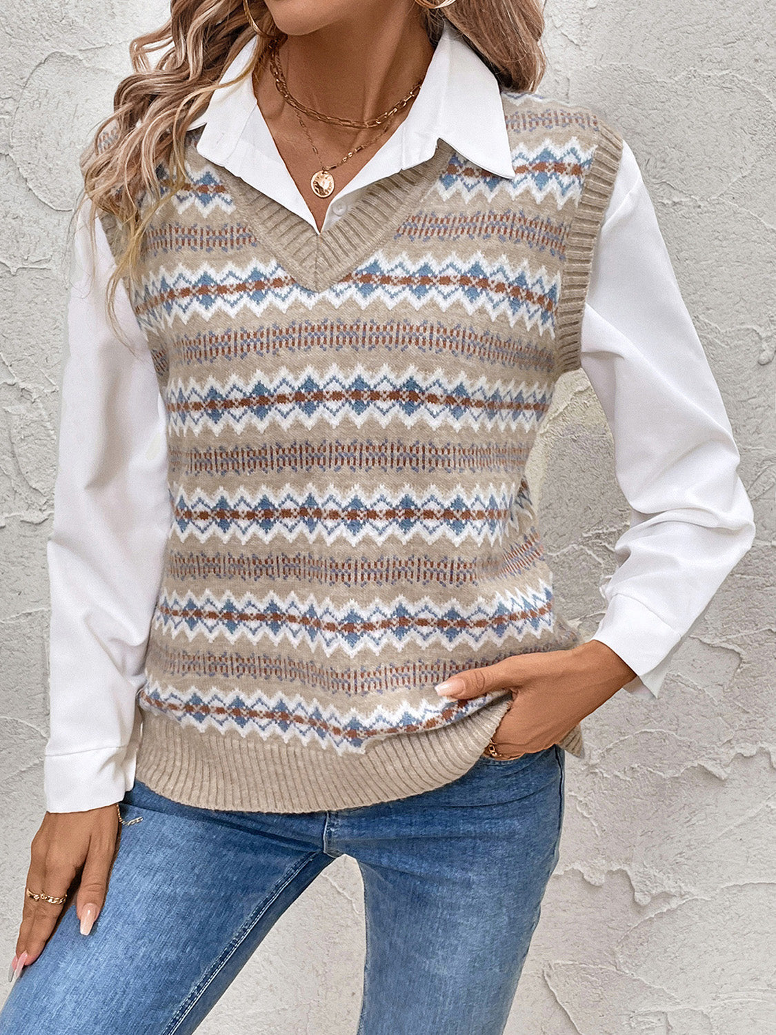 Vintage Inspired Sweater with a Contemporary Edge