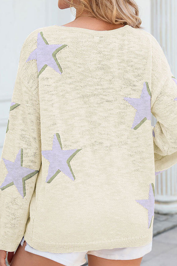 Well Tailored Sweater with a Graceful Silhouette