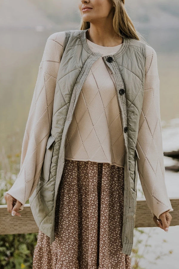 Classic Vintage Coat with a Flattering Fit