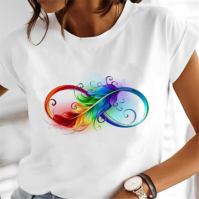 Well Tailored T-Shirt with a Graceful Silhouette
