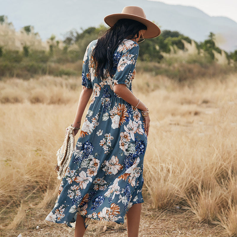 A Vintage Style Dress with Delicate Timeless Details