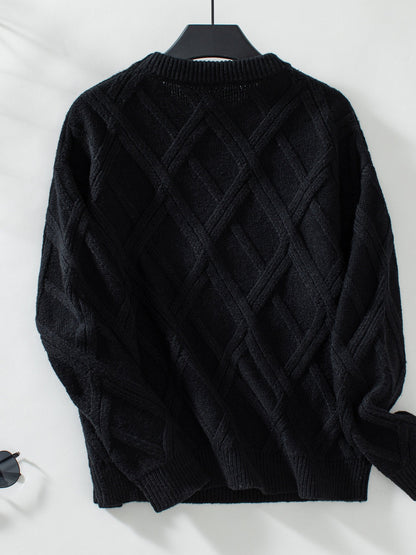 A Vintage Style Sweater with Delicate Timeless Details