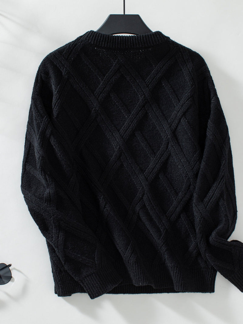 A Vintage Style Sweater with Delicate Timeless Details