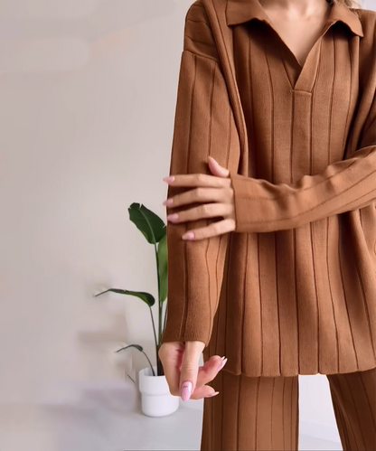 A Vintage Style Sweater with Delicate Timeless Details