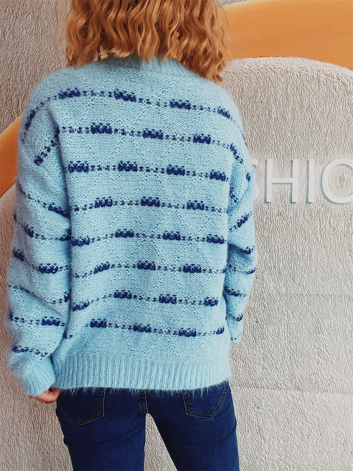 A Vintage Style Sweater with Delicate Timeless Details