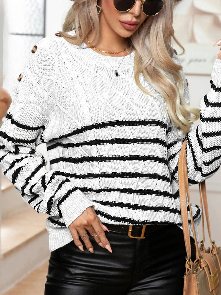 Laia® | Casual retro vintage women's sweater