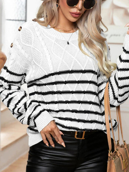 Laia® | Casual retro vintage women's sweater