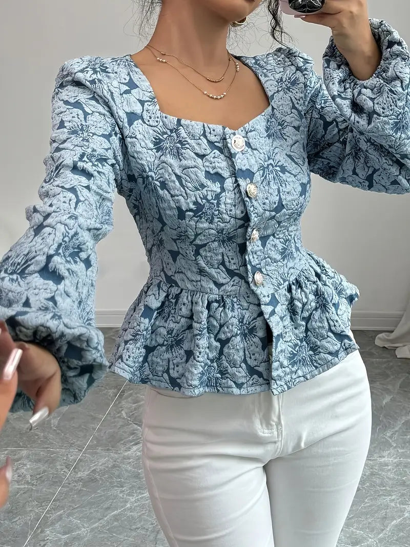 A Vintage Style Blouse with Delicate Timeless Details