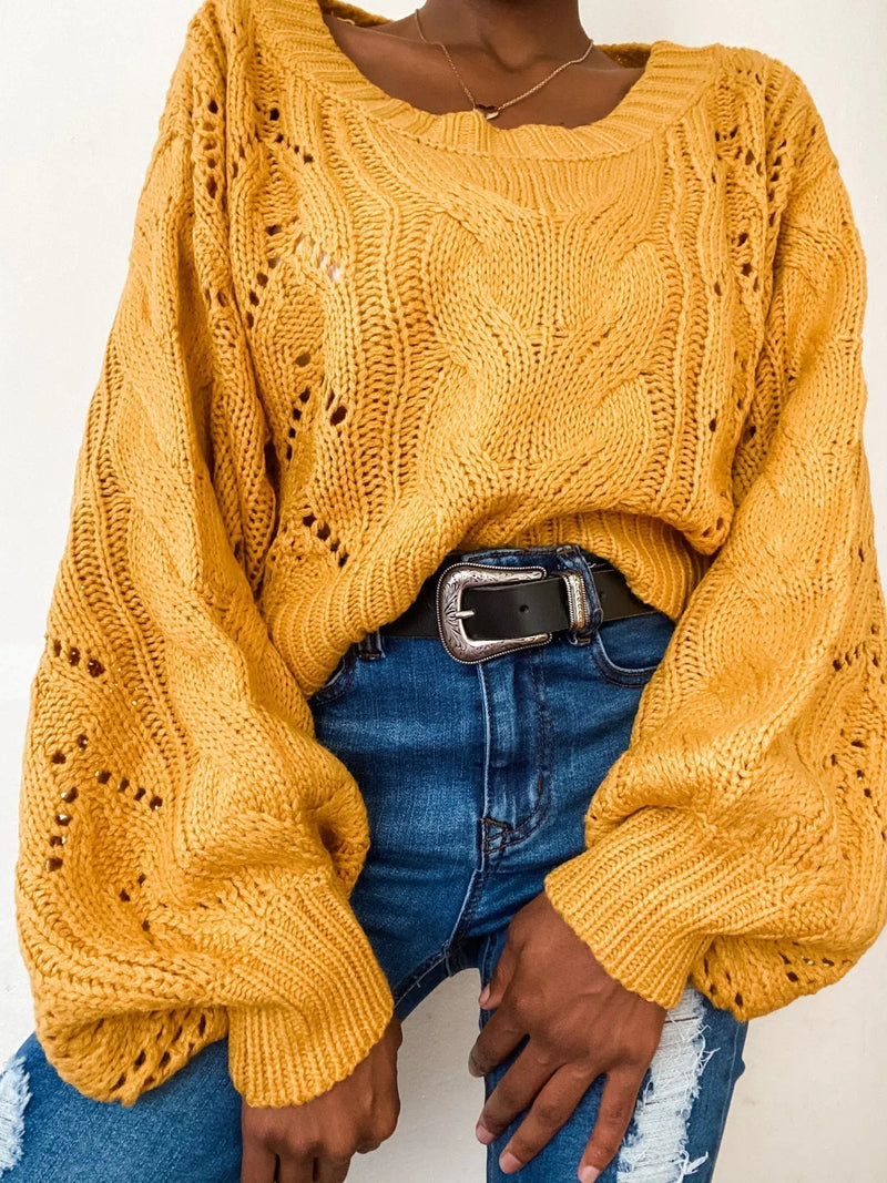 Gracefully Styled Sweater for Any Occasion