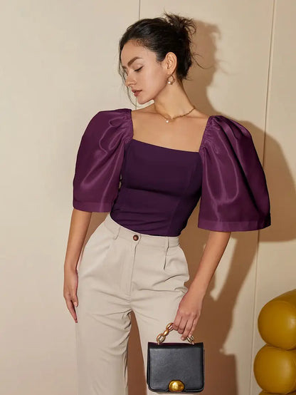 Gracefully Styled Blouse for Any Occasion