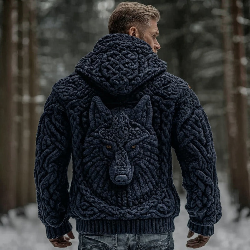 Elegantisti suunniteltu Neuletakki