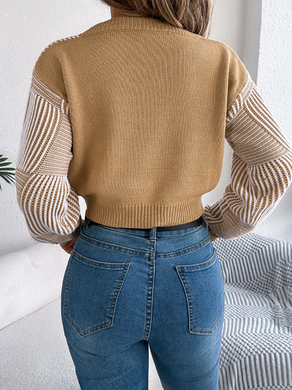 Vintage Inspired Sweater with a Contemporary Edge
