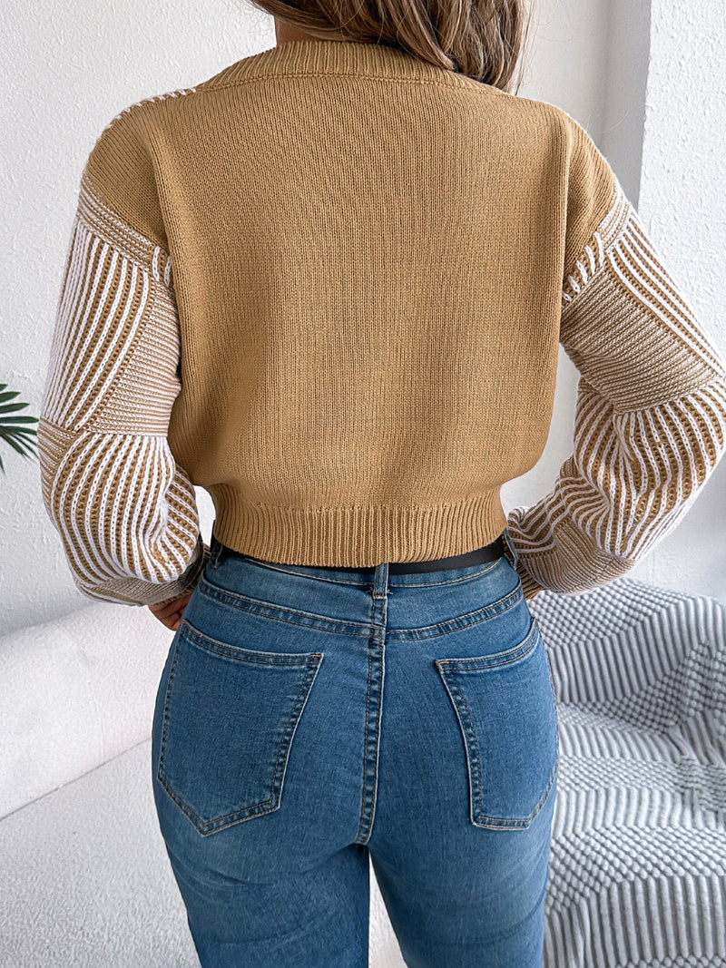 Vintage Inspired Sweater with a Contemporary Edge